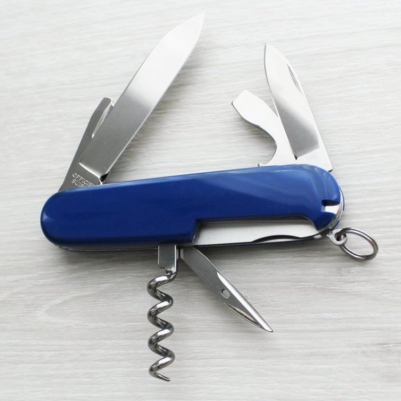 NEW Exclusive Victorinox Spartan Eppendorf Blue Swiss Army Knife w/ 6 Multitools - Picture 7 of 11